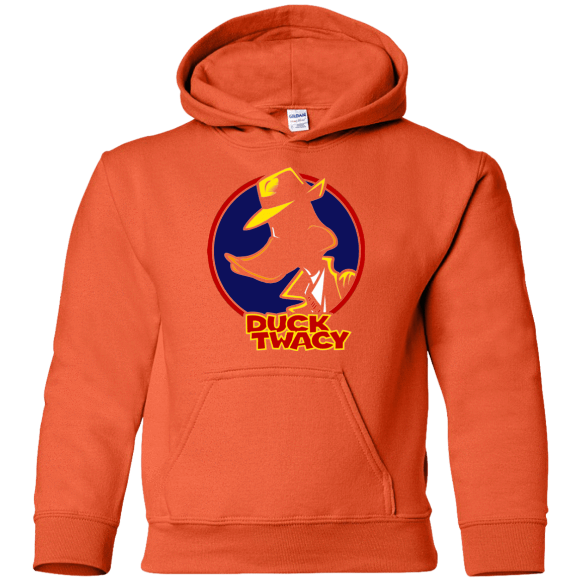 Sweatshirts Orange / YS Duck Twacy Youth Hoodie