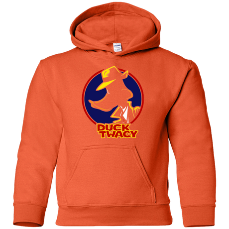 Sweatshirts Orange / YS Duck Twacy Youth Hoodie