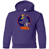 Sweatshirts Purple / YS Duck Twacy Youth Hoodie