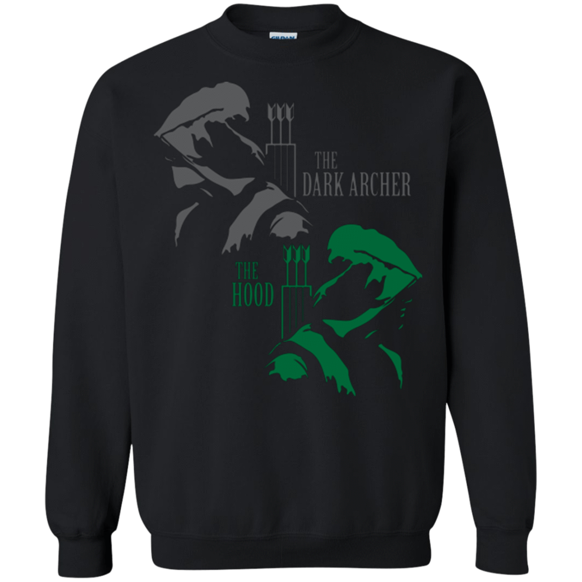 Sweatshirts Black / Small Duel Identity Crewneck Sweatshirt