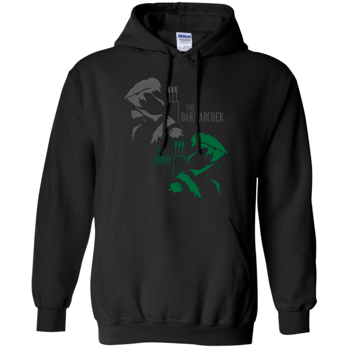 Sweatshirts Black / Small Duel Identity Pullover Hoodie
