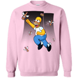 Sweatshirts Light Pink / Small Duff Gives Wings Crewneck Sweatshirt