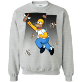Sweatshirts Sport Grey / Small Duff Gives Wings Crewneck Sweatshirt