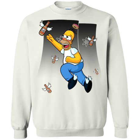 Sweatshirts White / Small Duff Gives Wings Crewneck Sweatshirt