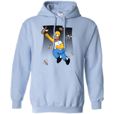 Sweatshirts Light Blue / Small Duff Gives Wings Pullover Hoodie