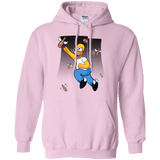 Sweatshirts Light Pink / Small Duff Gives Wings Pullover Hoodie