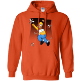 Sweatshirts Orange / Small Duff Gives Wings Pullover Hoodie