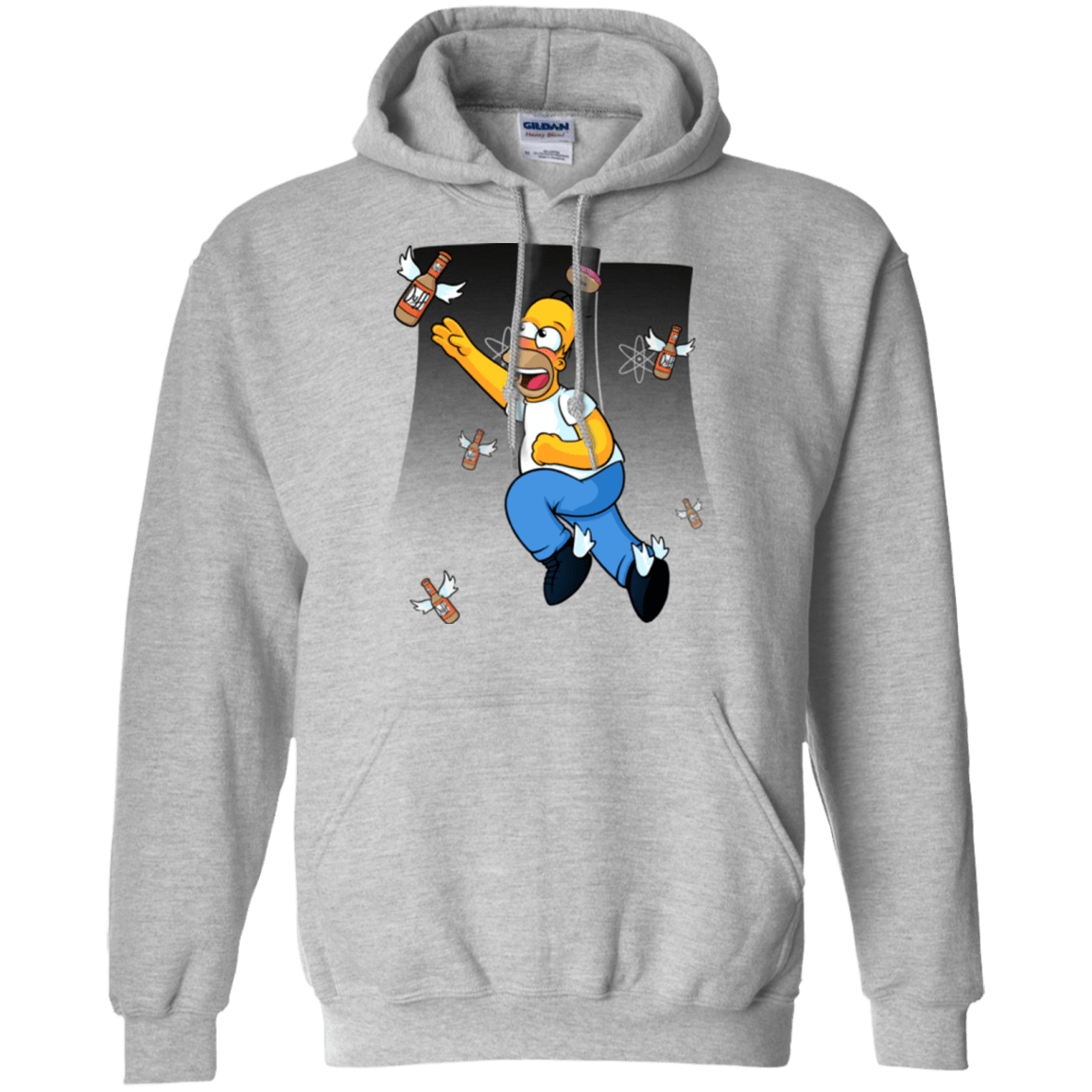 Sweatshirts Sport Grey / Small Duff Gives Wings Pullover Hoodie