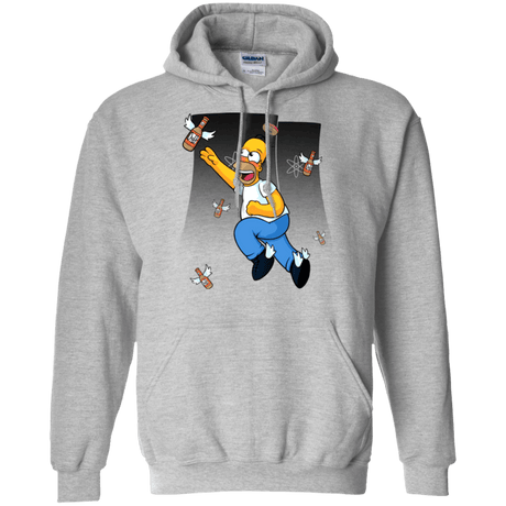 Sweatshirts Sport Grey / Small Duff Gives Wings Pullover Hoodie