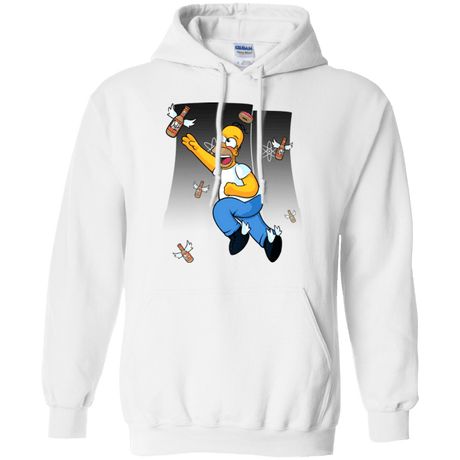 Sweatshirts White / Small Duff Gives Wings Pullover Hoodie