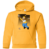 Sweatshirts Gold / YS Duff Gives Wings Youth Hoodie