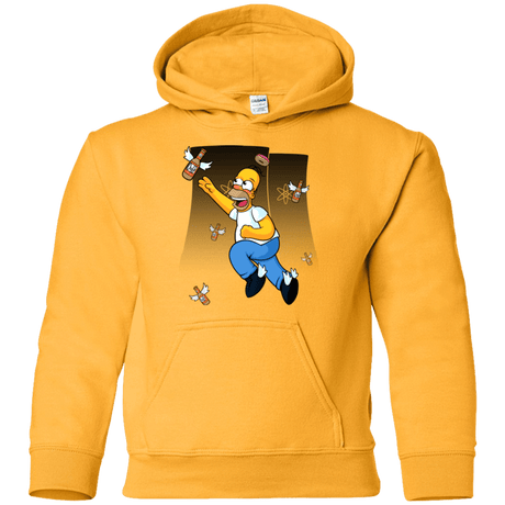 Sweatshirts Gold / YS Duff Gives Wings Youth Hoodie