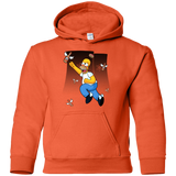 Sweatshirts Orange / YS Duff Gives Wings Youth Hoodie