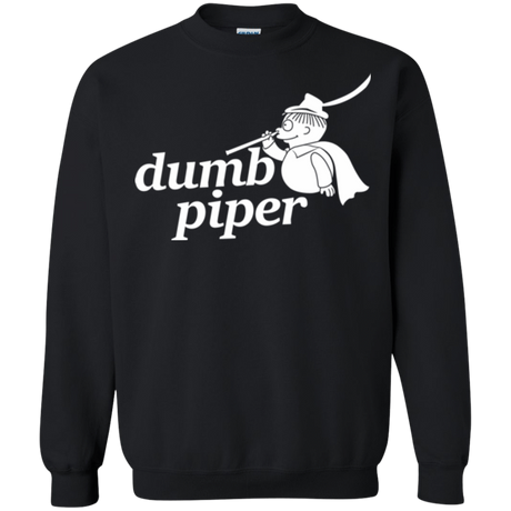 Sweatshirts Black / S Dumb Piper Crewneck Sweatshirt