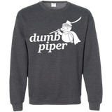 Sweatshirts Dark Heather / S Dumb Piper Crewneck Sweatshirt