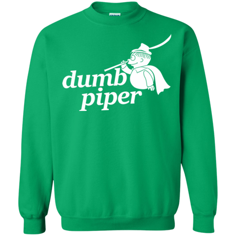 Sweatshirts Irish Green / S Dumb Piper Crewneck Sweatshirt