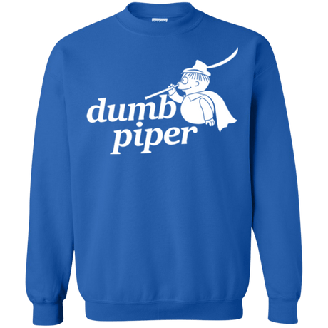 Sweatshirts Royal / S Dumb Piper Crewneck Sweatshirt