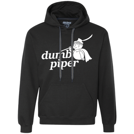 Sweatshirts Black / S Dumb Piper Premium Fleece Hoodie