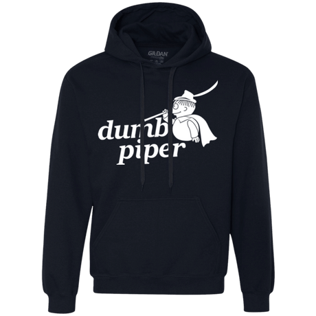 Sweatshirts Navy / S Dumb Piper Premium Fleece Hoodie