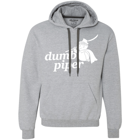 Sweatshirts Sport Grey / S Dumb Piper Premium Fleece Hoodie