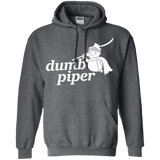 Sweatshirts Dark Heather / S Dumb Piper Pullover Hoodie