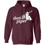 Sweatshirts Maroon / S Dumb Piper Pullover Hoodie