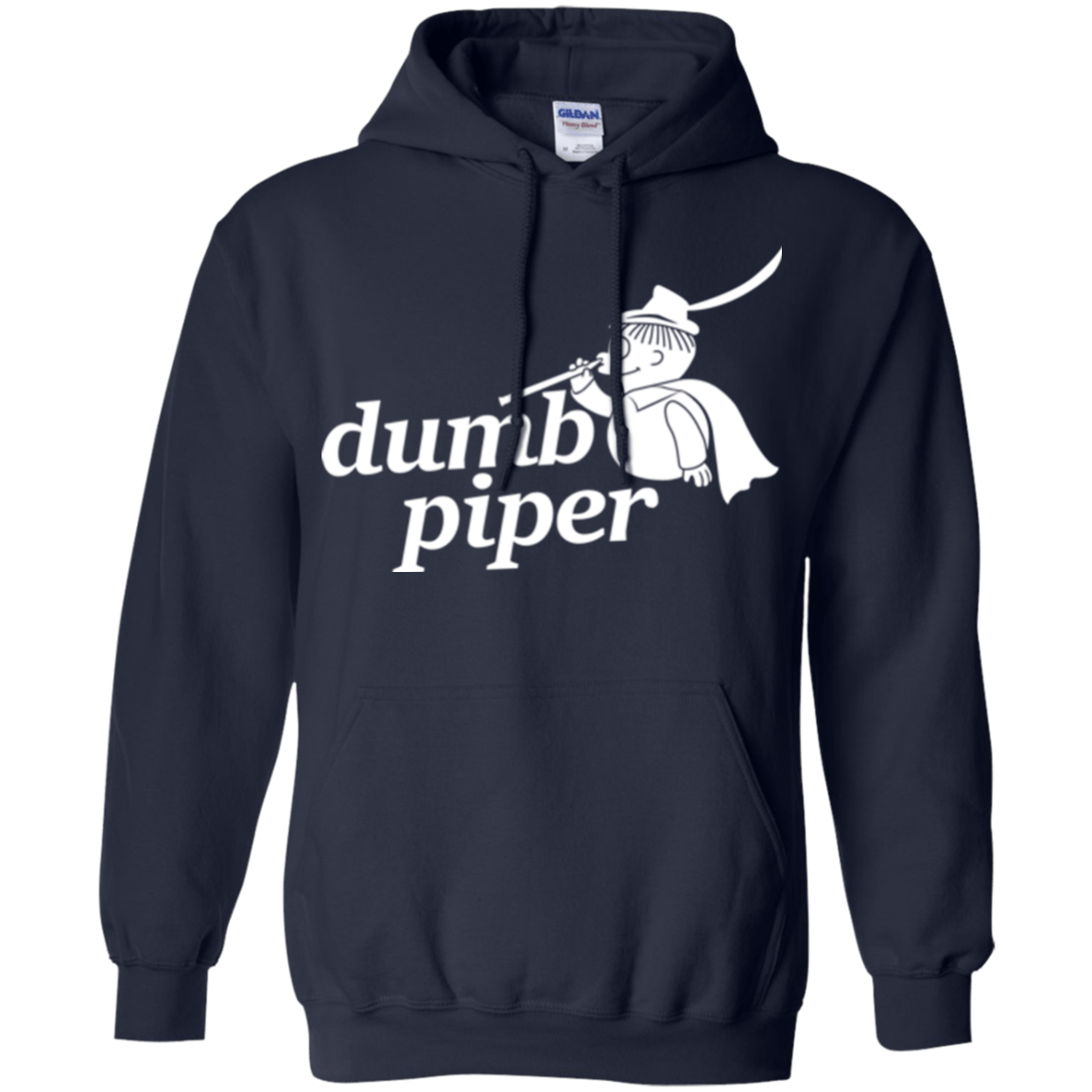 Sweatshirts Navy / S Dumb Piper Pullover Hoodie