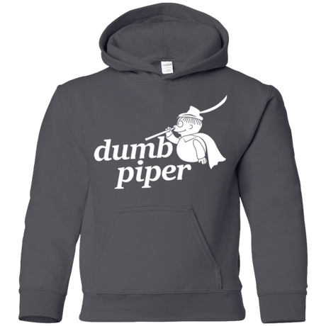 Sweatshirts Charcoal / YS Dumb Piper Youth Hoodie