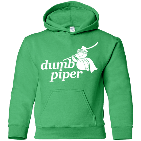 Sweatshirts Irish Green / YS Dumb Piper Youth Hoodie