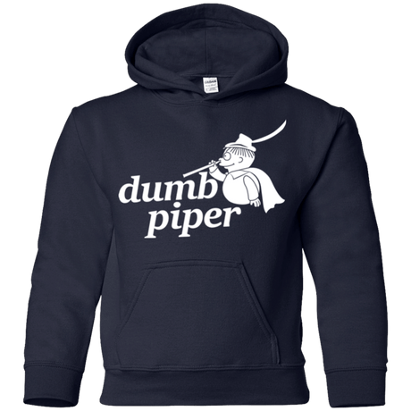 Sweatshirts Navy / YS Dumb Piper Youth Hoodie