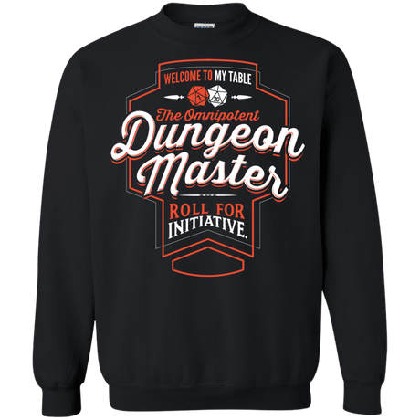 Sweatshirts Black / S Dungeon Master Crewneck Sweatshirt