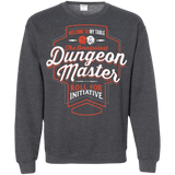 Sweatshirts Dark Heather / S Dungeon Master Crewneck Sweatshirt