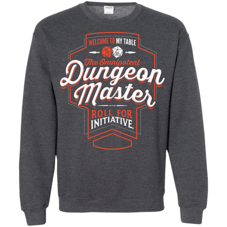 Sweatshirts Dark Heather / S Dungeon Master Crewneck Sweatshirt