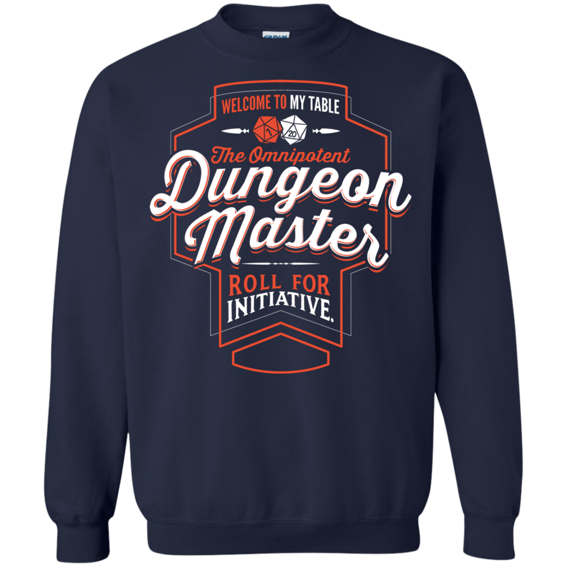 Sweatshirts Navy / S Dungeon Master Crewneck Sweatshirt
