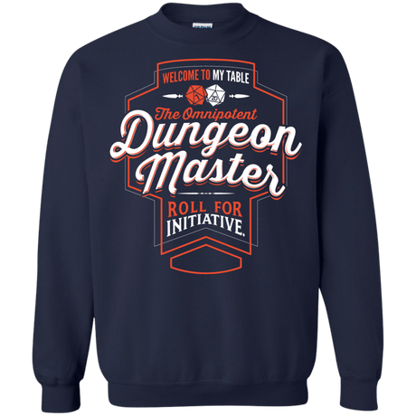 Sweatshirts Navy / S Dungeon Master Crewneck Sweatshirt
