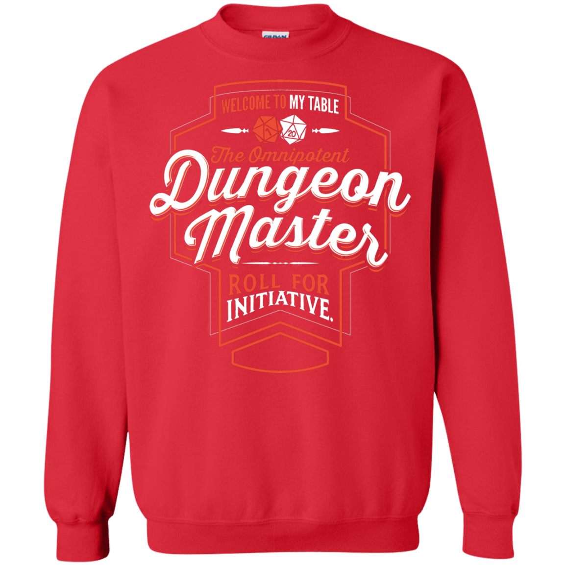 Sweatshirts Red / S Dungeon Master Crewneck Sweatshirt