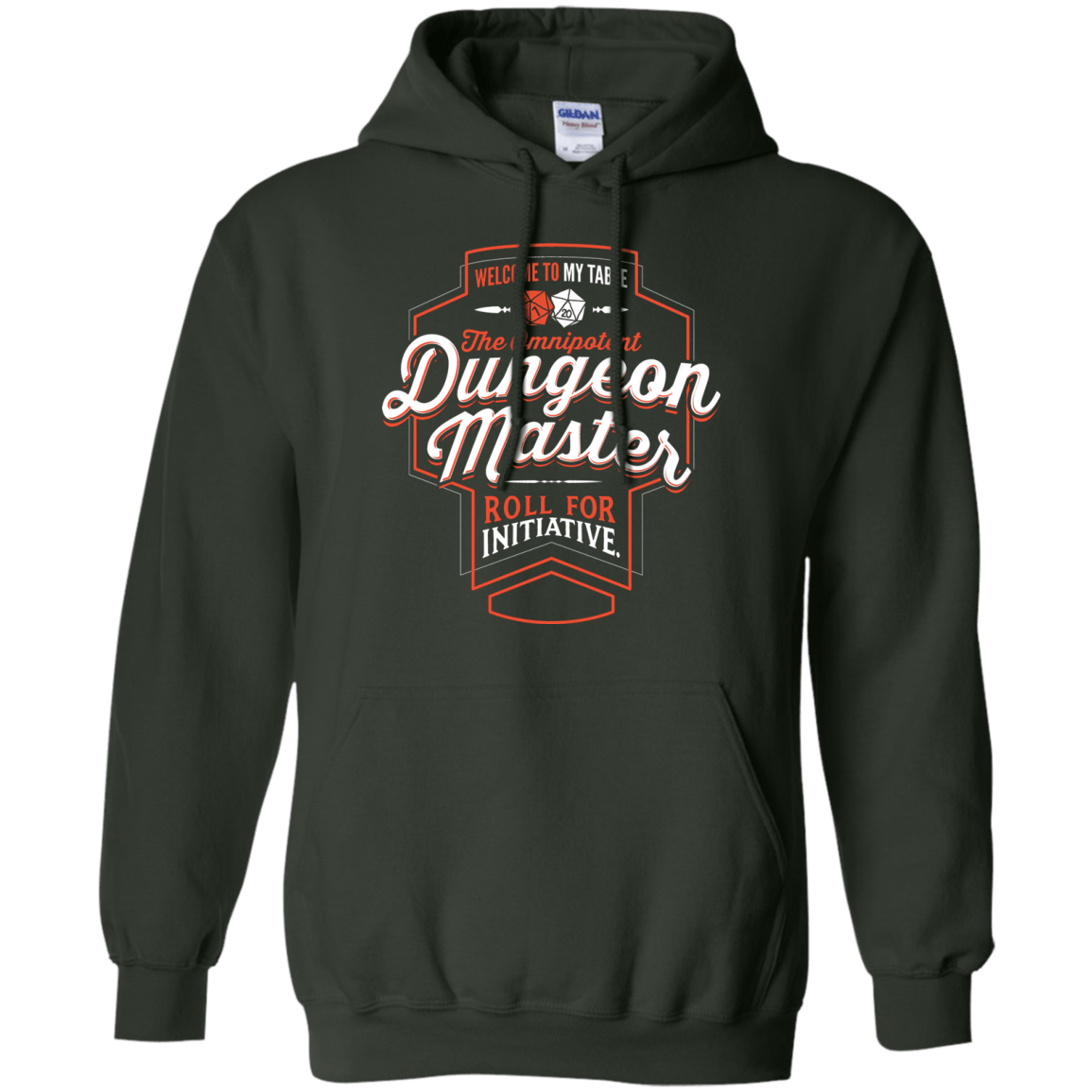 Sweatshirts Forest Green / S Dungeon Master Pullover Hoodie