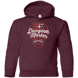 Sweatshirts Maroon / YS Dungeon Master Youth Hoodie