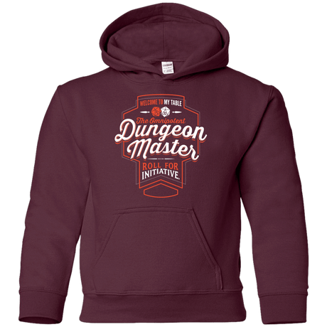 Sweatshirts Maroon / YS Dungeon Master Youth Hoodie