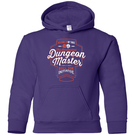 Sweatshirts Purple / YS Dungeon Master Youth Hoodie