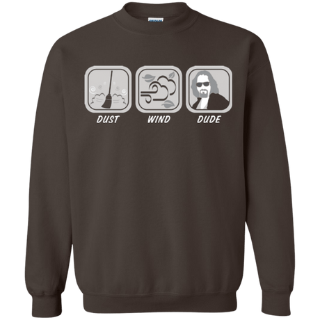 Sweatshirts Dark Chocolate / Small Dust Wind Dude Crewneck Sweatshirt