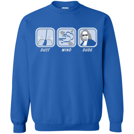 Sweatshirts Royal / Small Dust Wind Dude Crewneck Sweatshirt