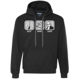 Sweatshirts Black / Small Dust Wind Dude Premium Fleece Hoodie