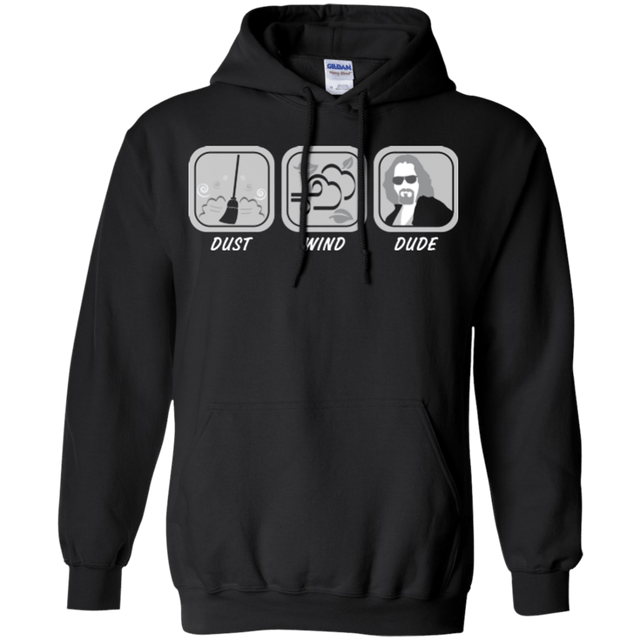 Sweatshirts Black / Small Dust Wind Dude Pullover Hoodie