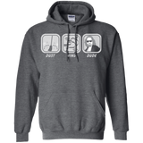 Sweatshirts Dark Heather / Small Dust Wind Dude Pullover Hoodie