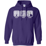 Sweatshirts Purple / Small Dust Wind Dude Pullover Hoodie