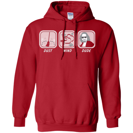 Sweatshirts Red / Small Dust Wind Dude Pullover Hoodie