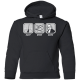 Sweatshirts Black / YS Dust Wind Dude Youth Hoodie