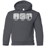 Sweatshirts Charcoal / YS Dust Wind Dude Youth Hoodie