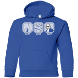 Sweatshirts Royal / YS Dust Wind Dude Youth Hoodie